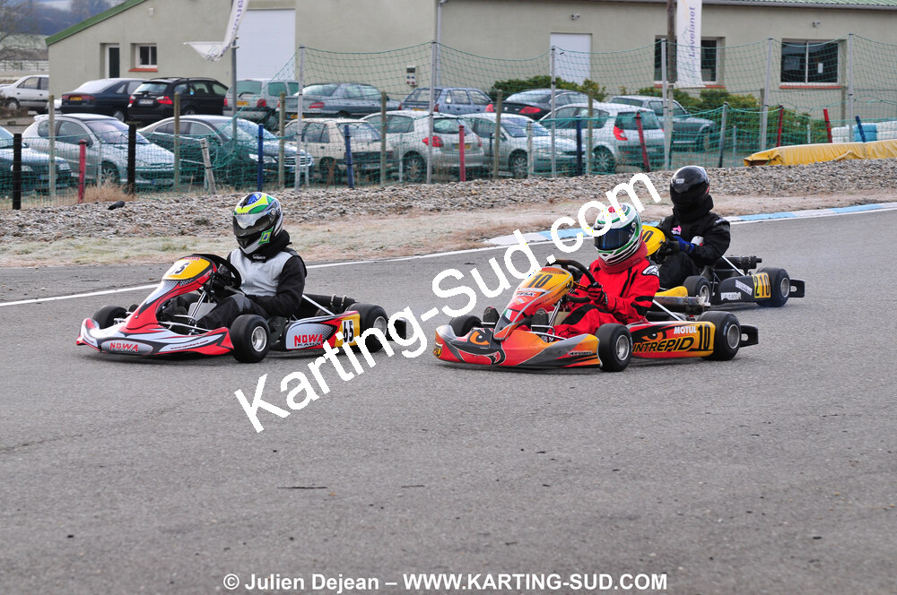21/02/2010 : 1ère manche du Trophée Vincent Sanchez à Lavelanet (photos Julien Dejean) 2010 — karting