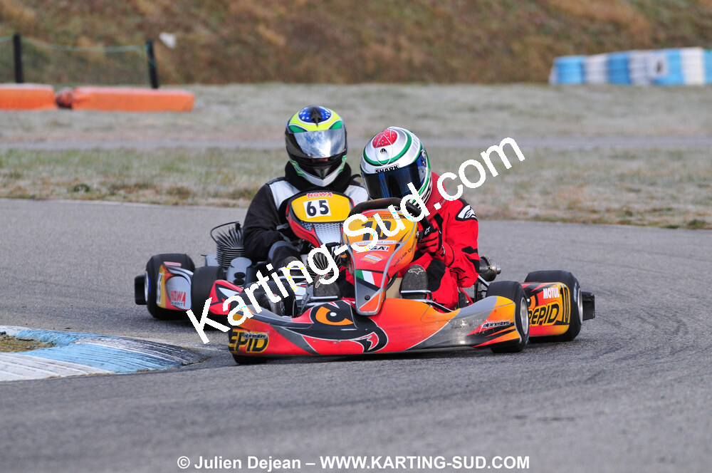 21/02/2010 : 1ère manche du Trophée Vincent Sanchez à Lavelanet (photos Julien Dejean) 2010 — karting