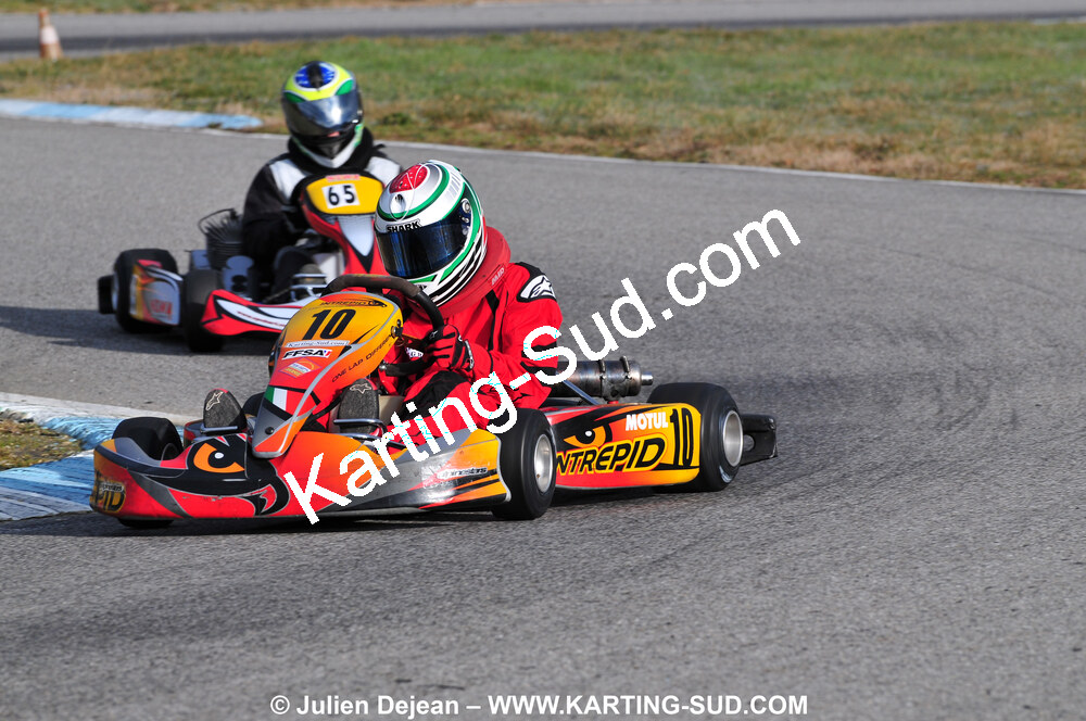 21/02/2010 : 1ère manche du Trophée Vincent Sanchez à Lavelanet (photos Julien Dejean) 2010 — karting