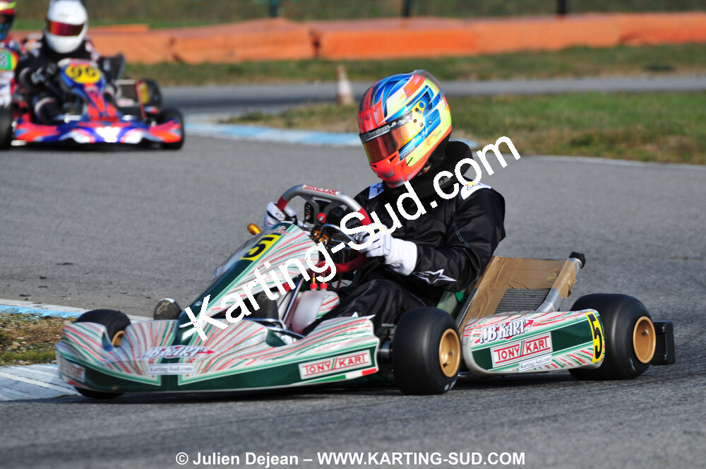 21/02/2010 : 1ère manche du Trophée Vincent Sanchez à Lavelanet (photos Julien Dejean) 2010 — karting