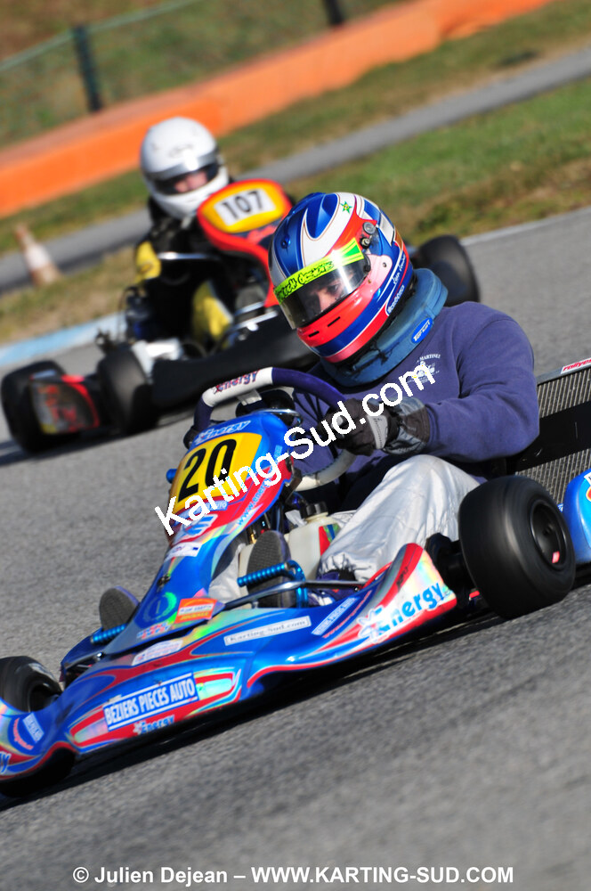 21/02/2010 : 1ère manche du Trophée Vincent Sanchez à Lavelanet (photos Julien Dejean) 2010 — karting