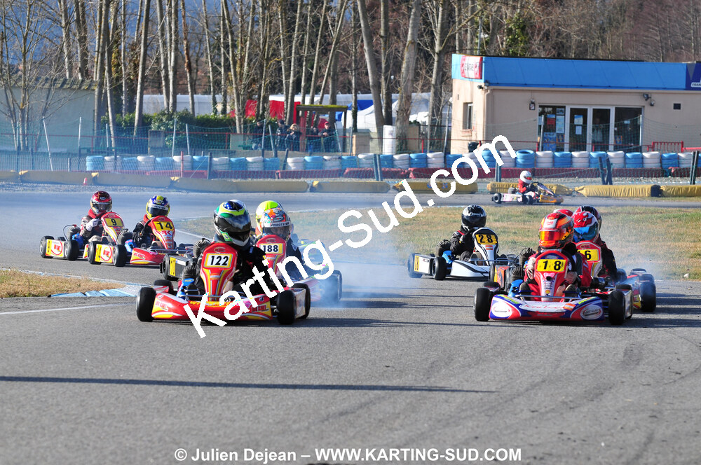 21/02/2010 : 1ère manche du Trophée Vincent Sanchez à Lavelanet (photos Julien Dejean) 2010 — karting