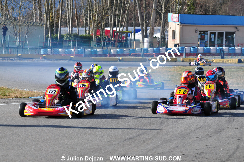 21/02/2010 : 1ère manche du Trophée Vincent Sanchez à Lavelanet (photos Julien Dejean) 2010 — karting