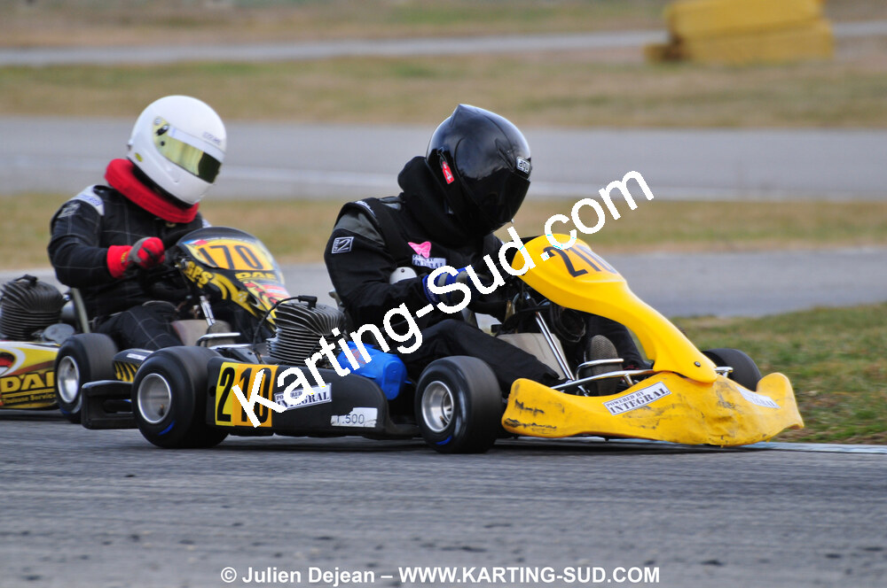 21/02/2010 : 1ère manche du Trophée Vincent Sanchez à Lavelanet (photos Julien Dejean) 2010 — karting