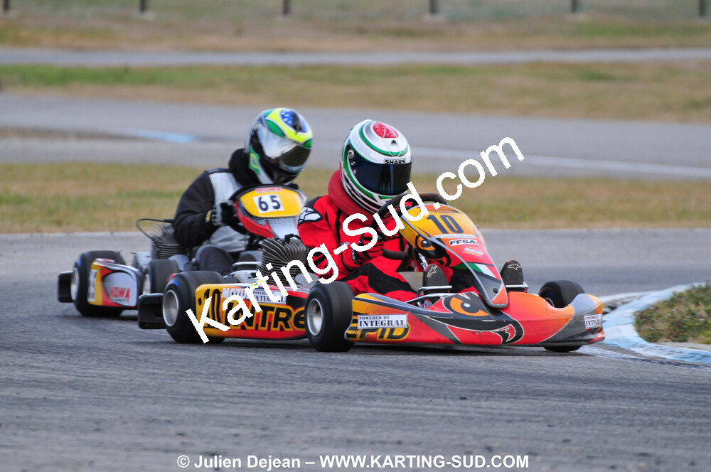 21/02/2010 : 1ère manche du Trophée Vincent Sanchez à Lavelanet (photos Julien Dejean) 2010 — karting