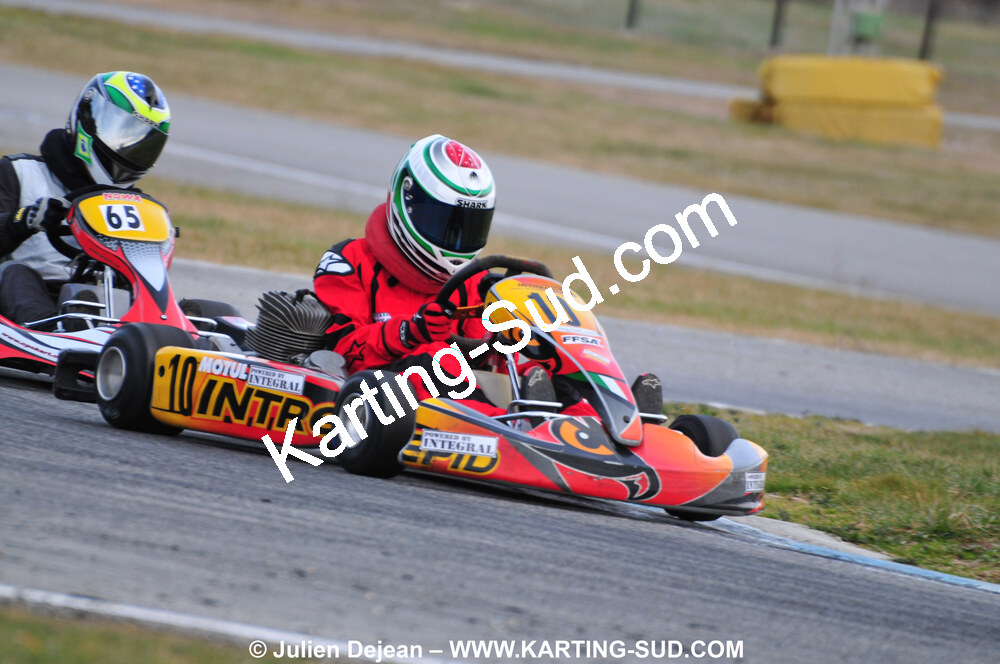 21/02/2010 : 1ère manche du Trophée Vincent Sanchez à Lavelanet (photos Julien Dejean) 2010 — karting