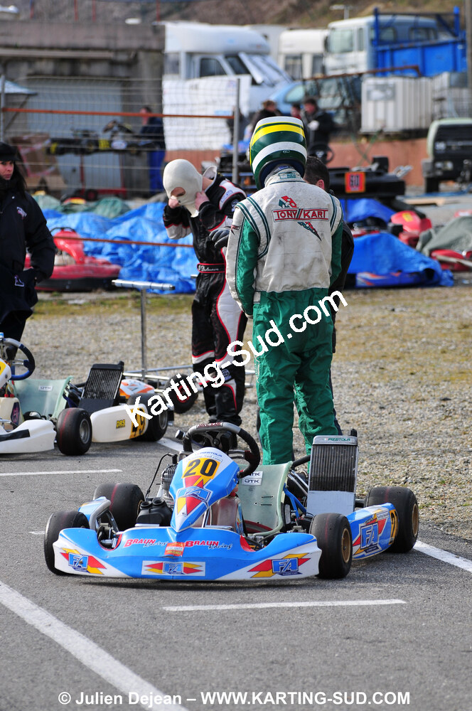 21/02/2010 : 1ère manche du Trophée Vincent Sanchez à Lavelanet (photos Julien Dejean) 2010 — karting