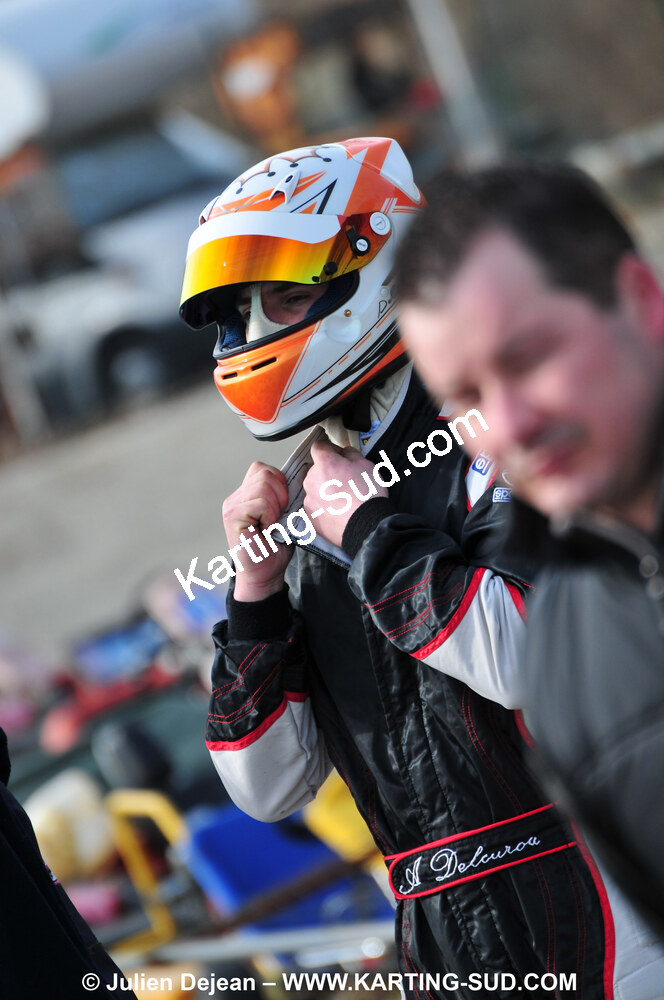 21/02/2010 : 1ère manche du Trophée Vincent Sanchez à Lavelanet (photos Julien Dejean) 2010 — karting