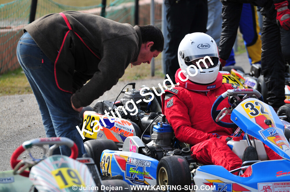 21/02/2010 : 1ère manche du Trophée Vincent Sanchez à Lavelanet (photos Julien Dejean) 2010 — karting
