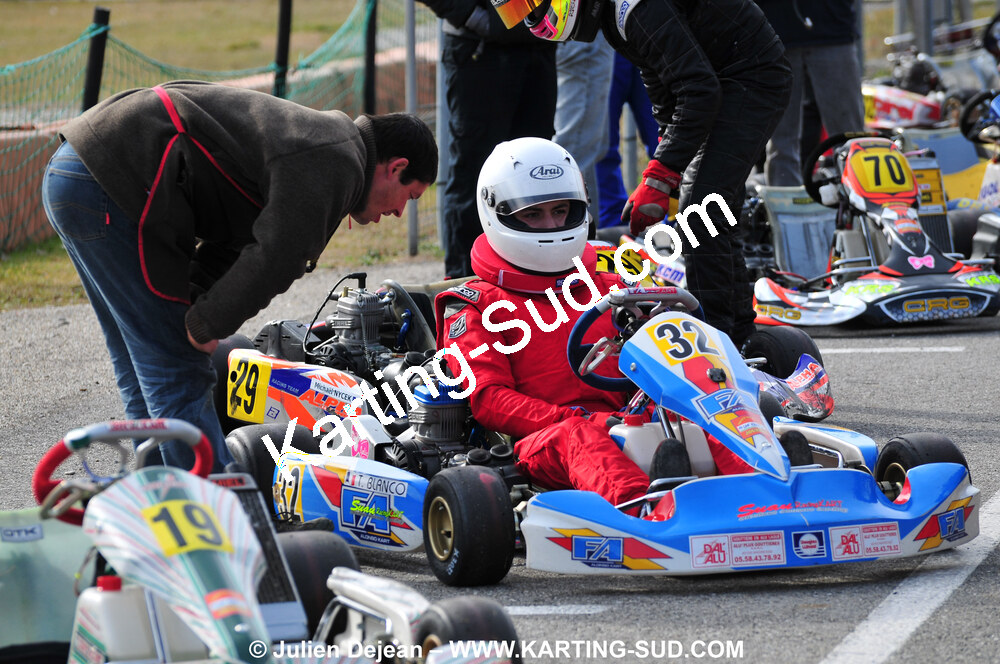 21/02/2010 : 1ère manche du Trophée Vincent Sanchez à Lavelanet (photos Julien Dejean) 2010 — karting