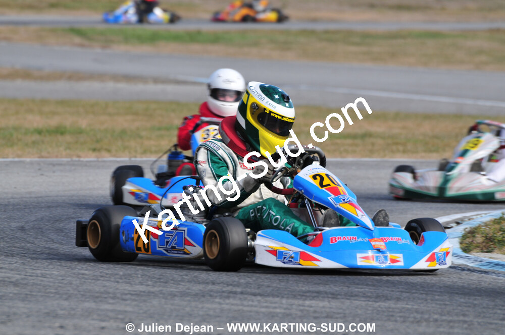 21/02/2010 : 1ère manche du Trophée Vincent Sanchez à Lavelanet (photos Julien Dejean) 2010 — karting