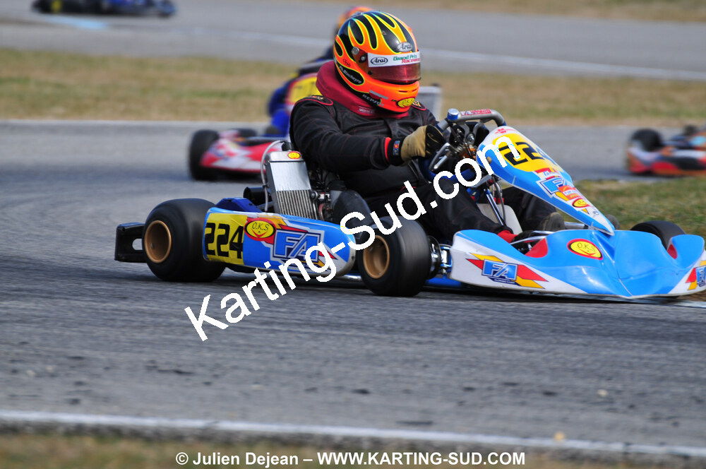 21/02/2010 : 1ère manche du Trophée Vincent Sanchez à Lavelanet (photos Julien Dejean) 2010 — karting