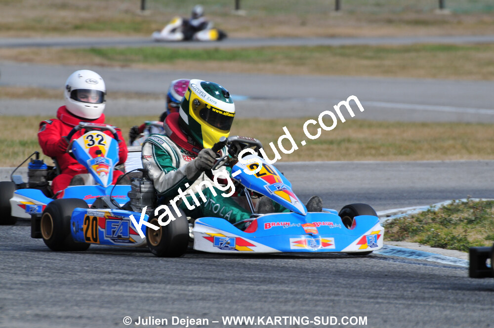 21/02/2010 : 1ère manche du Trophée Vincent Sanchez à Lavelanet (photos Julien Dejean) 2010 — karting