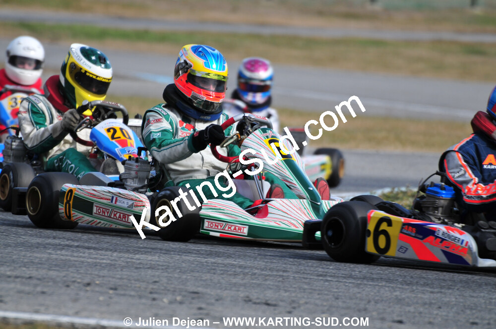 21/02/2010 : 1ère manche du Trophée Vincent Sanchez à Lavelanet (photos Julien Dejean) 2010 — karting