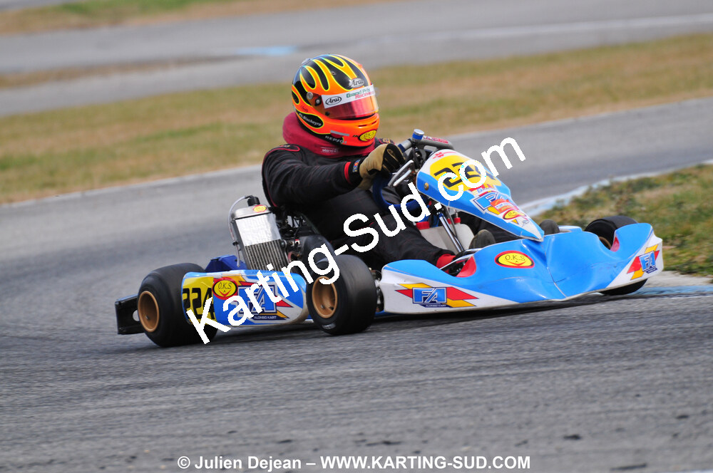 21/02/2010 : 1ère manche du Trophée Vincent Sanchez à Lavelanet (photos Julien Dejean) 2010 — karting