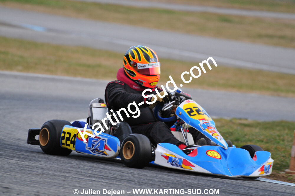 21/02/2010 : 1ère manche du Trophée Vincent Sanchez à Lavelanet (photos Julien Dejean) 2010 — karting