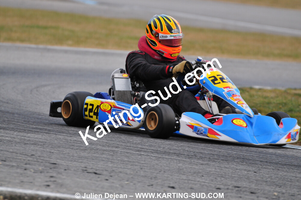 21/02/2010 : 1ère manche du Trophée Vincent Sanchez à Lavelanet (photos Julien Dejean) 2010 — karting