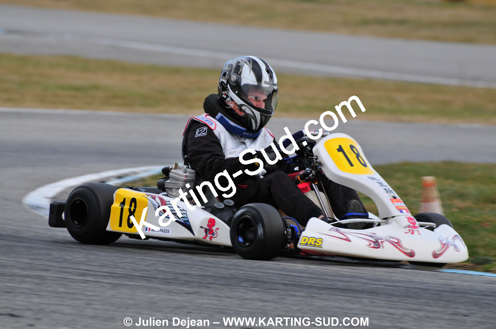 21/02/2010 : 1ère manche du Trophée Vincent Sanchez à Lavelanet (photos Julien Dejean) 2010 — karting