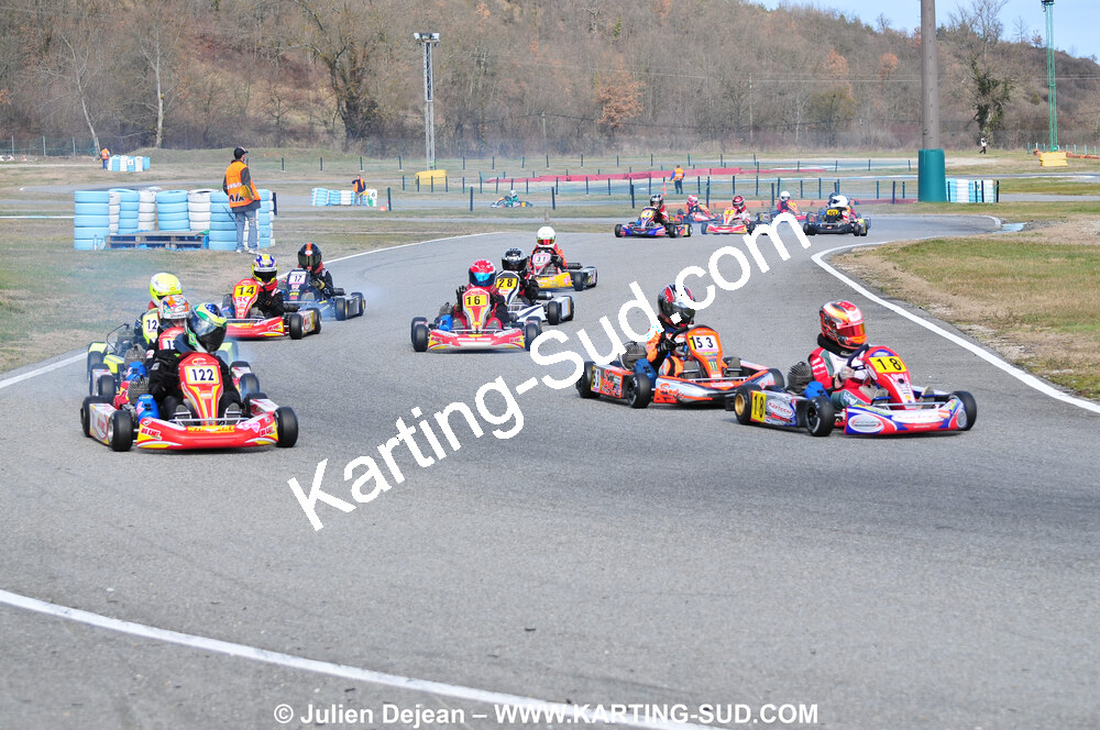 21/02/2010 : 1ère manche du Trophée Vincent Sanchez à Lavelanet (photos Julien Dejean) 2010 — karting
