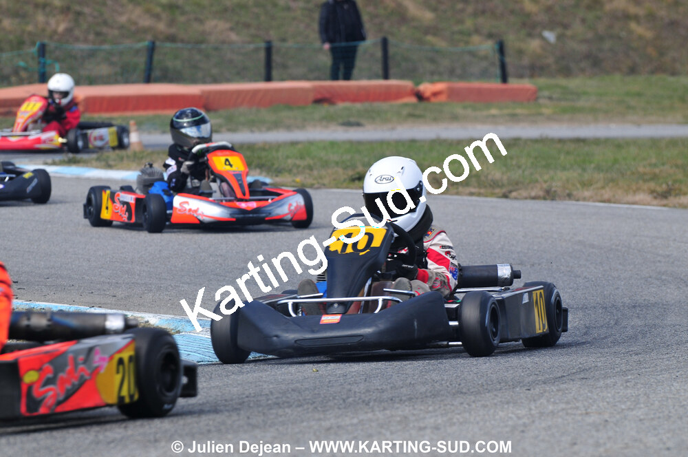 21/02/2010 : 1ère manche du Trophée Vincent Sanchez à Lavelanet (photos Julien Dejean) 2010 — karting