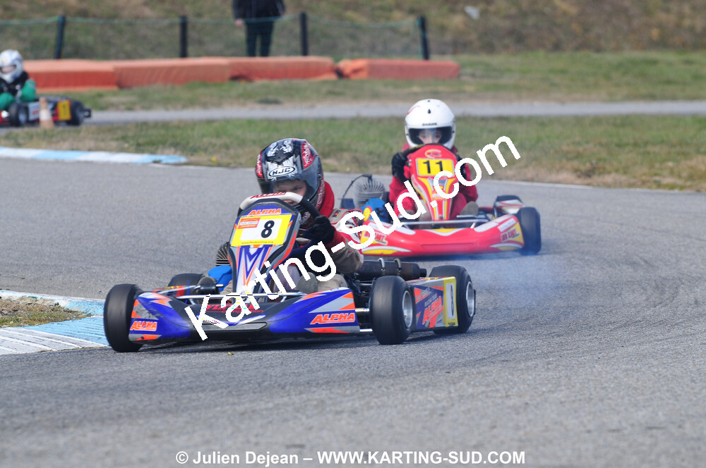21/02/2010 : 1ère manche du Trophée Vincent Sanchez à Lavelanet (photos Julien Dejean) 2010 — karting