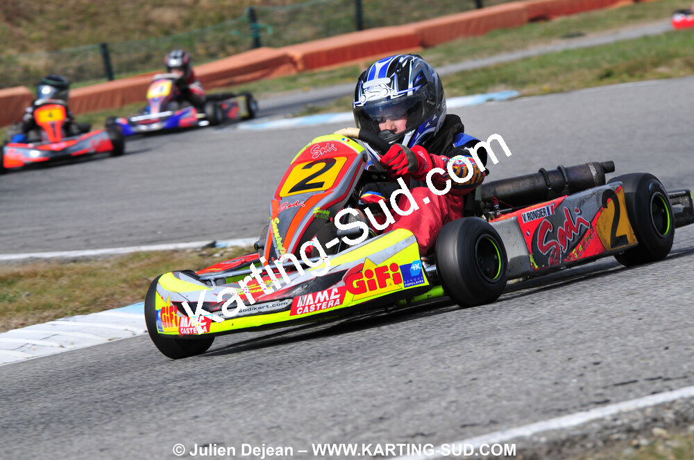 21/02/2010 : 1ère manche du Trophée Vincent Sanchez à Lavelanet (photos Julien Dejean) 2010 — karting