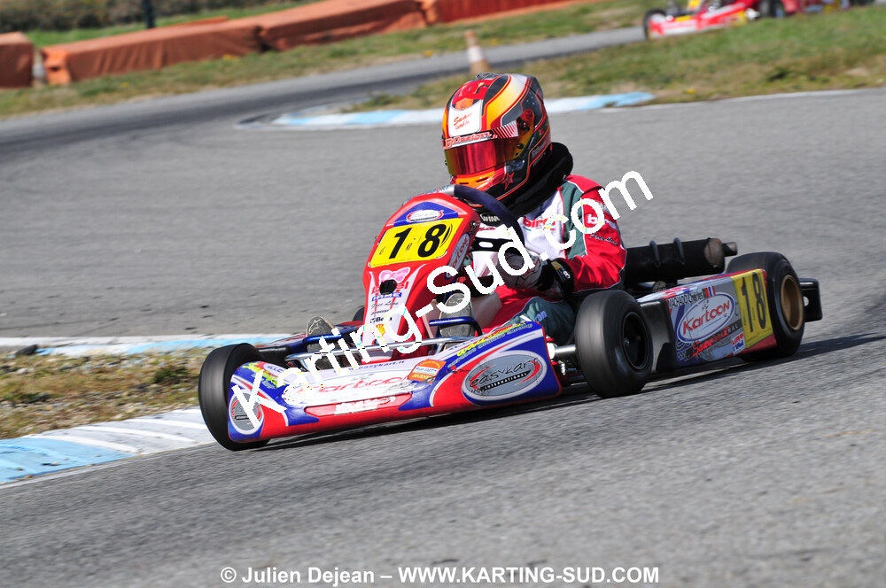 21/02/2010 : 1ère manche du Trophée Vincent Sanchez à Lavelanet (photos Julien Dejean) 2010 — karting