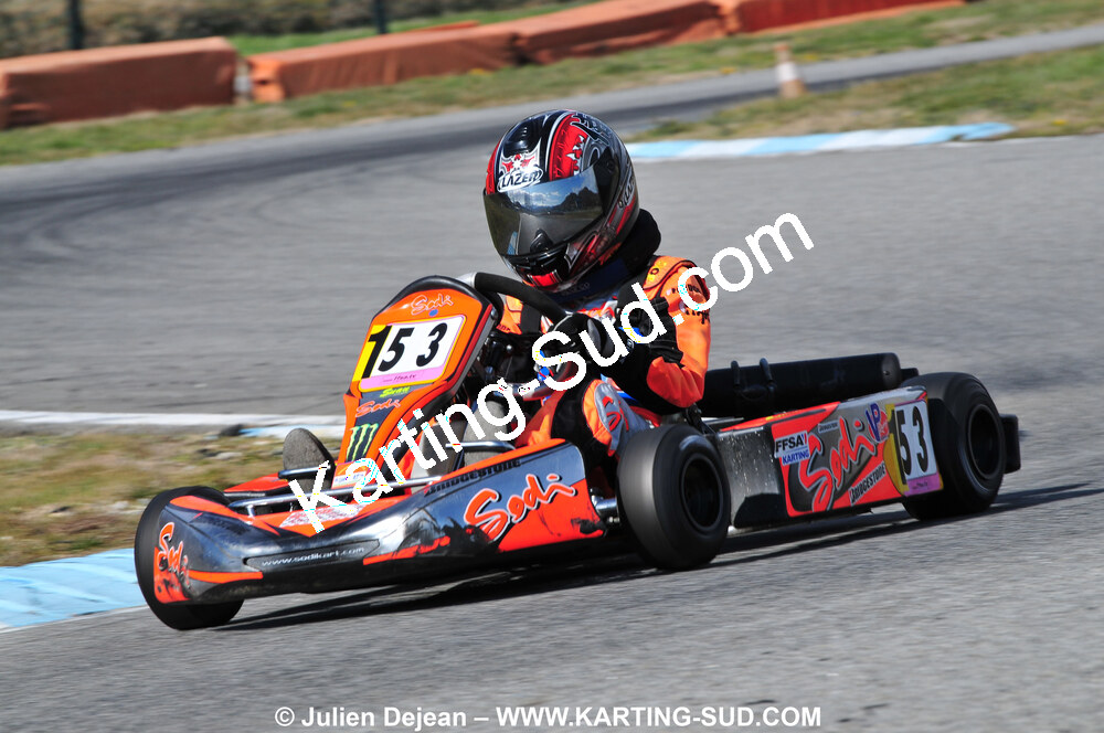 21/02/2010 : 1ère manche du Trophée Vincent Sanchez à Lavelanet (photos Julien Dejean) 2010 — karting