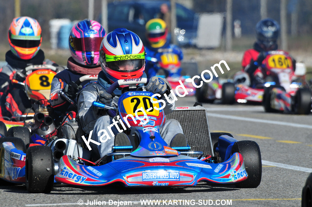 21/02/2010 : 1ère manche du Trophée Vincent Sanchez à Lavelanet (photos Julien Dejean) 2010 — karting