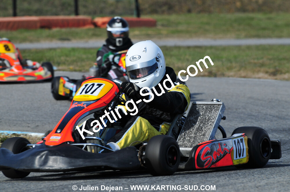 21/02/2010 : 1ère manche du Trophée Vincent Sanchez à Lavelanet (photos Julien Dejean) 2010 — karting