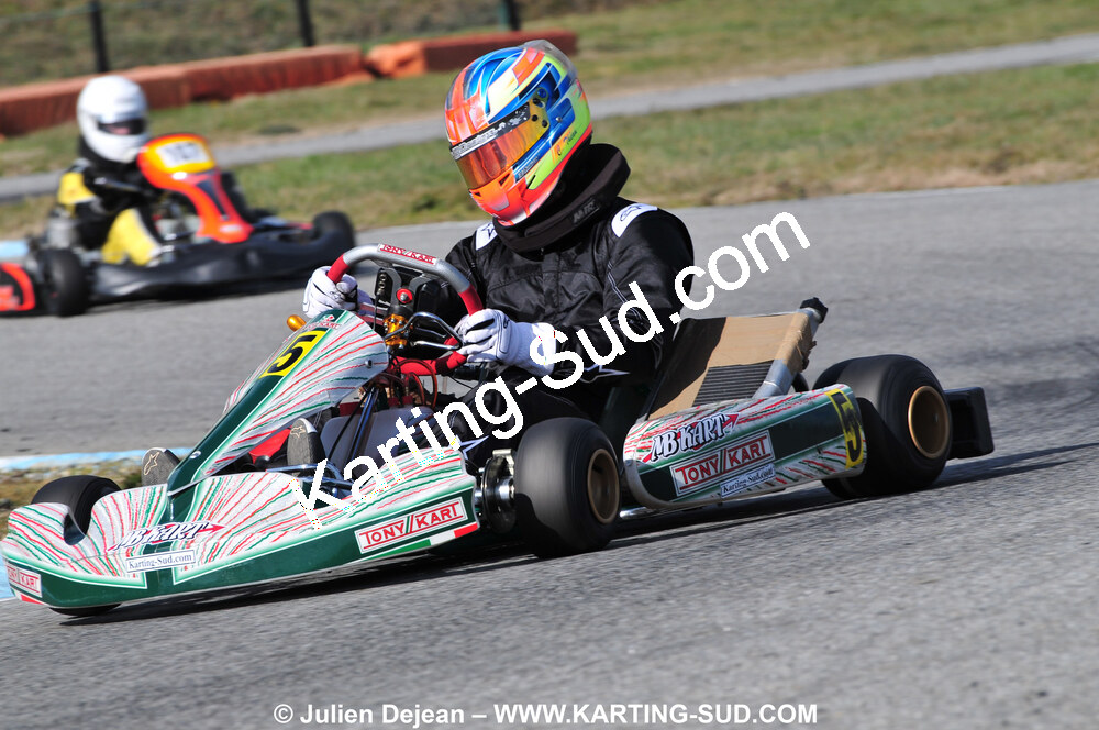 21/02/2010 : 1ère manche du Trophée Vincent Sanchez à Lavelanet (photos Julien Dejean) 2010 — karting
