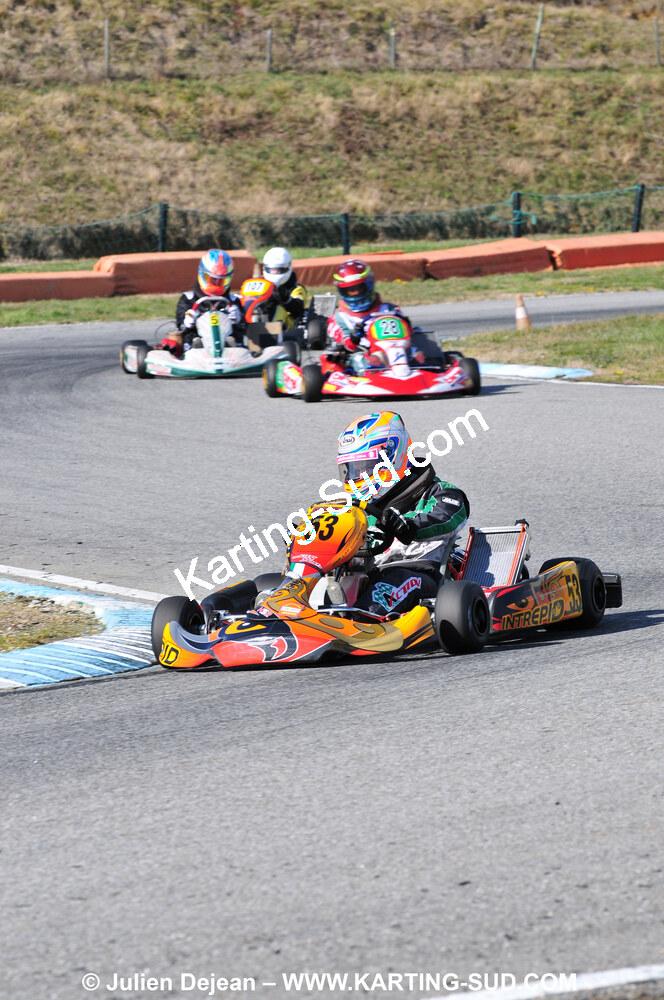 21/02/2010 : 1ère manche du Trophée Vincent Sanchez à Lavelanet (photos Julien Dejean) 2010 — karting