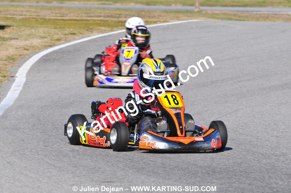 21/02/2010 : 1ère manche du Trophée Vincent Sanchez à Lavelanet (photos Julien Dejean) 2010 — karting