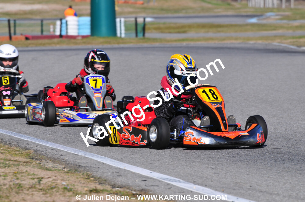 21/02/2010 : 1ère manche du Trophée Vincent Sanchez à Lavelanet (photos Julien Dejean) 2010 — karting