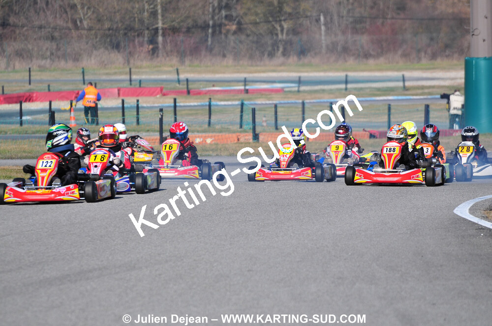 21/02/2010 : 1ère manche du Trophée Vincent Sanchez à Lavelanet (photos Julien Dejean) 2010 — karting