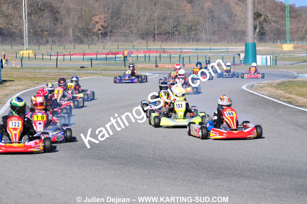 21/02/2010 : 1ère manche du Trophée Vincent Sanchez à Lavelanet (photos Julien Dejean) 2010 — karting