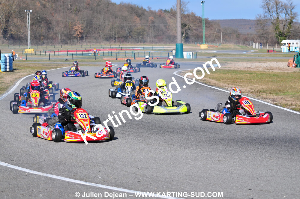 21/02/2010 : 1ère manche du Trophée Vincent Sanchez à Lavelanet (photos Julien Dejean) 2010 — karting