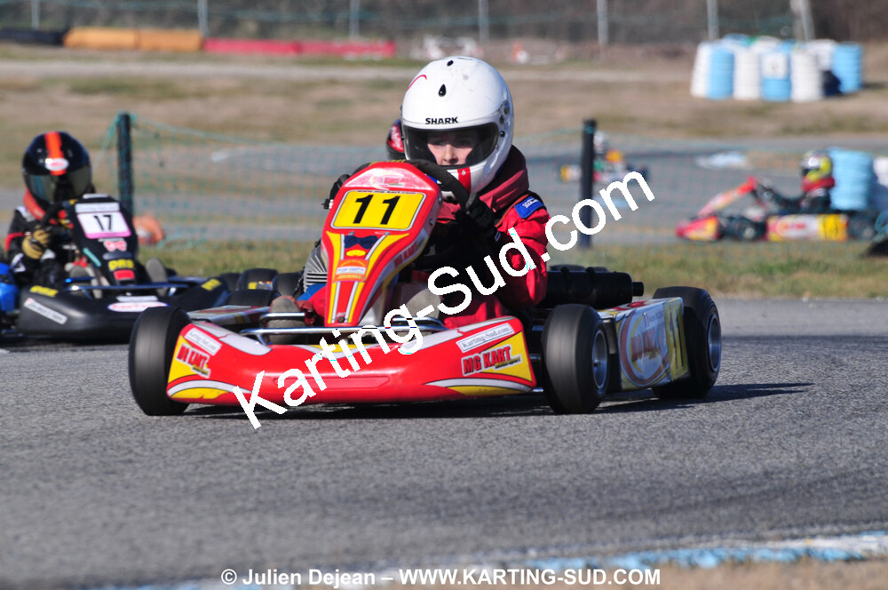 21/02/2010 : 1ère manche du Trophée Vincent Sanchez à Lavelanet (photos Julien Dejean) 2010 — karting