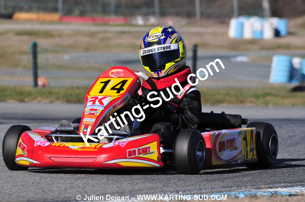 21/02/2010 : 1ère manche du Trophée Vincent Sanchez à Lavelanet (photos Julien Dejean) 2010 — karting