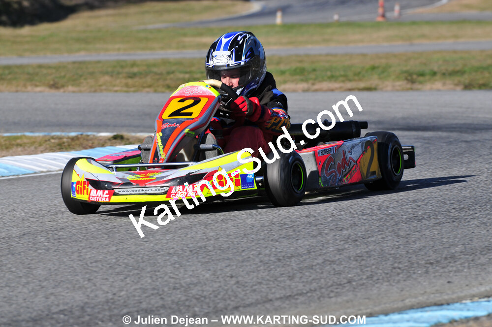 21/02/2010 : 1ère manche du Trophée Vincent Sanchez à Lavelanet (photos Julien Dejean) 2010 — karting