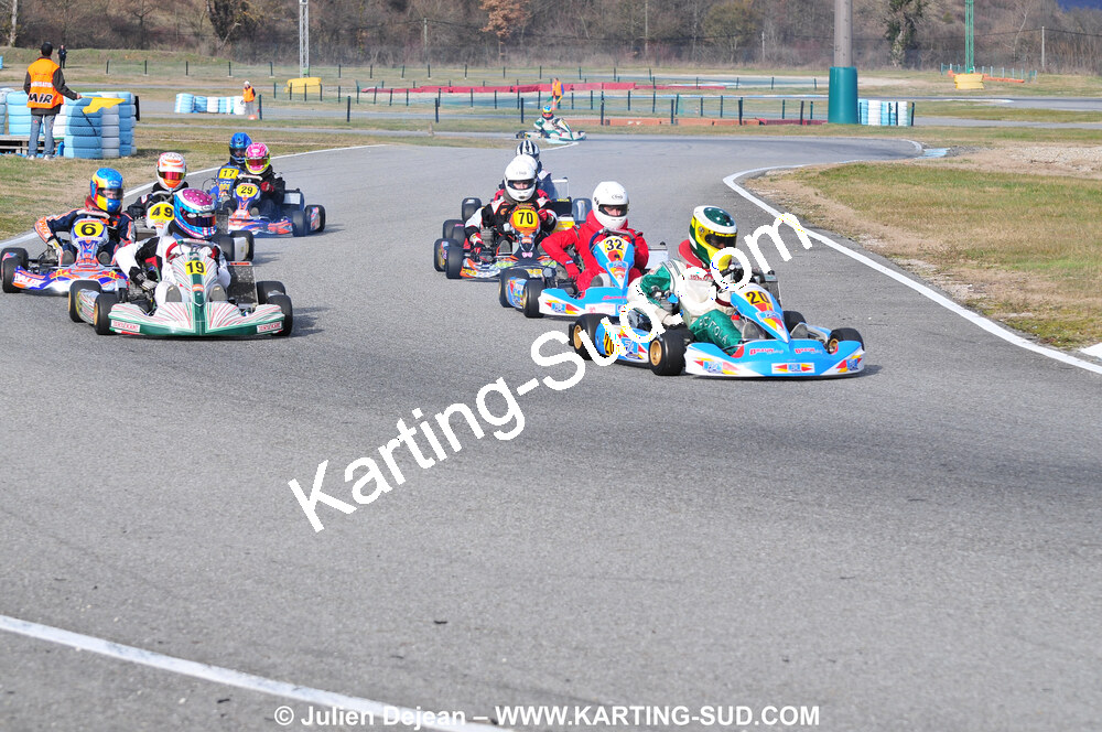 21/02/2010 : 1ère manche du Trophée Vincent Sanchez à Lavelanet (photos Julien Dejean) 2010 — karting
