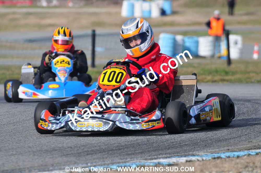21/02/2010 : 1ère manche du Trophée Vincent Sanchez à Lavelanet (photos Julien Dejean) 2010 — karting