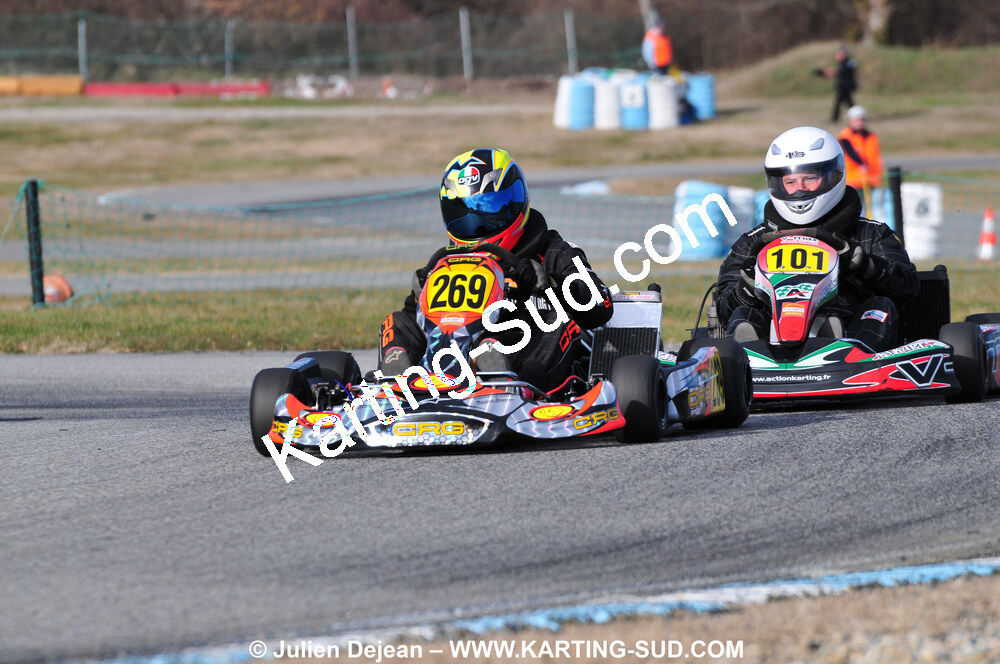 21/02/2010 : 1ère manche du Trophée Vincent Sanchez à Lavelanet (photos Julien Dejean) 2010 — karting