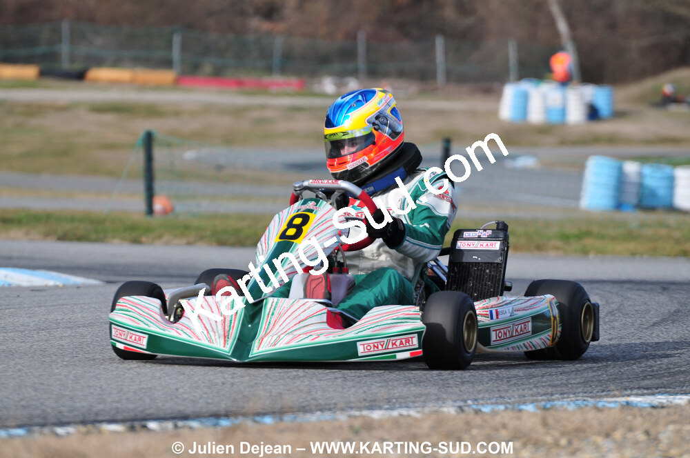 21/02/2010 : 1ère manche du Trophée Vincent Sanchez à Lavelanet (photos Julien Dejean) 2010 — karting