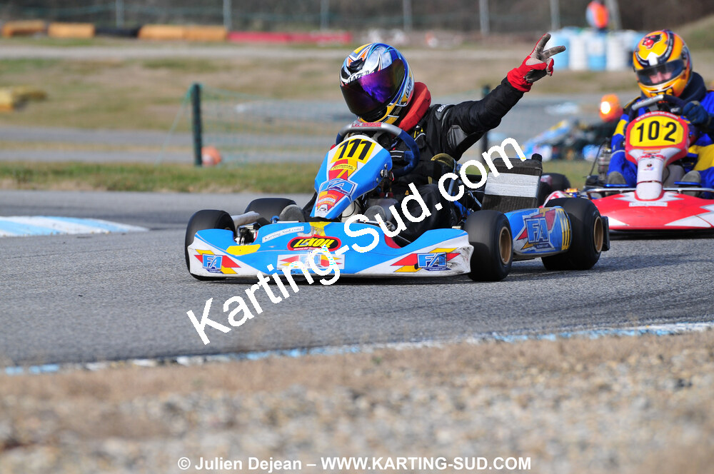 21/02/2010 : 1ère manche du Trophée Vincent Sanchez à Lavelanet (photos Julien Dejean) 2010 — karting