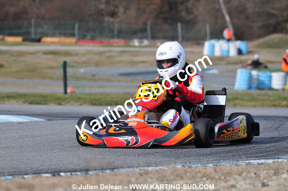 21/02/2010 : 1ère manche du Trophée Vincent Sanchez à Lavelanet (photos Julien Dejean) 2010 — karting