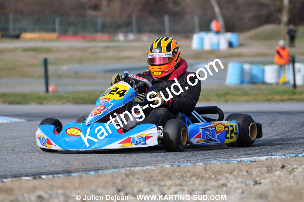 21/02/2010 : 1ère manche du Trophée Vincent Sanchez à Lavelanet (photos Julien Dejean) 2010 — karting