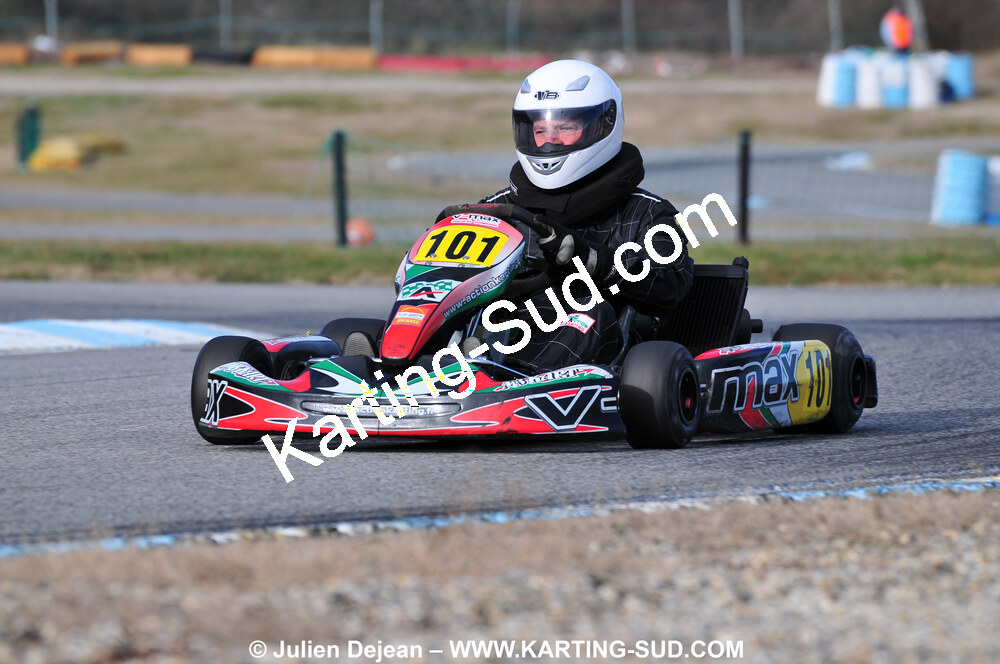 21/02/2010 : 1ère manche du Trophée Vincent Sanchez à Lavelanet (photos Julien Dejean) 2010 — karting