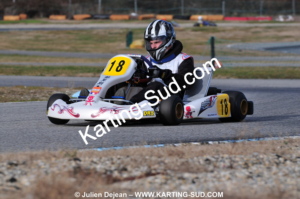 21/02/2010 : 1ère manche du Trophée Vincent Sanchez à Lavelanet (photos Julien Dejean) 2010 — karting