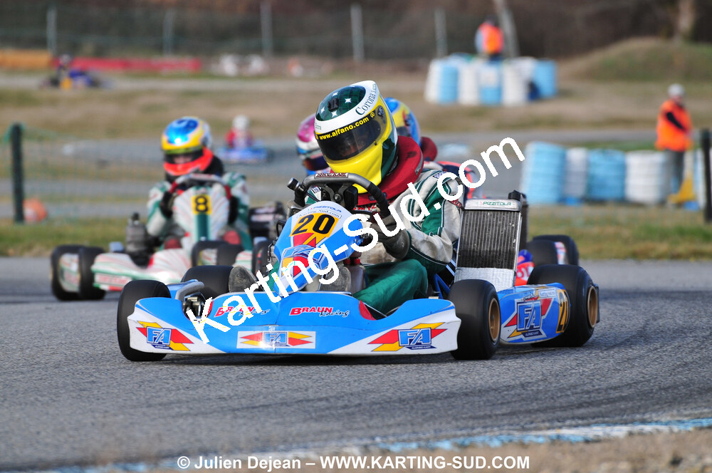 21/02/2010 : 1ère manche du Trophée Vincent Sanchez à Lavelanet (photos Julien Dejean) 2010 — karting